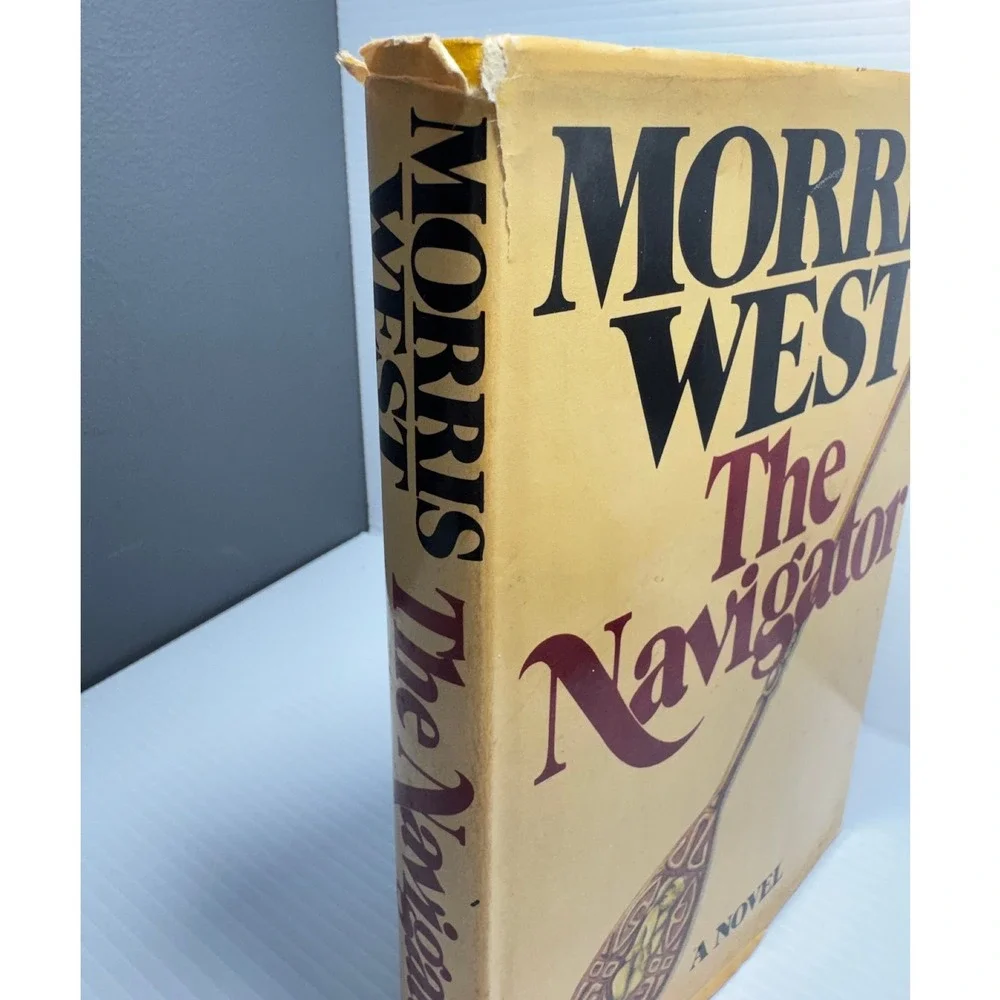 Morris West The Navigator 1976 Vintage Hardcover Dust Jacket First Edition